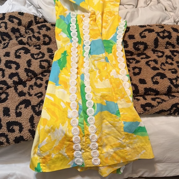 Lilly Pulitzer (HOLY GRAIL) yellow first impressions HARD TO FIND SIZE 8 - Picture 9 of 9